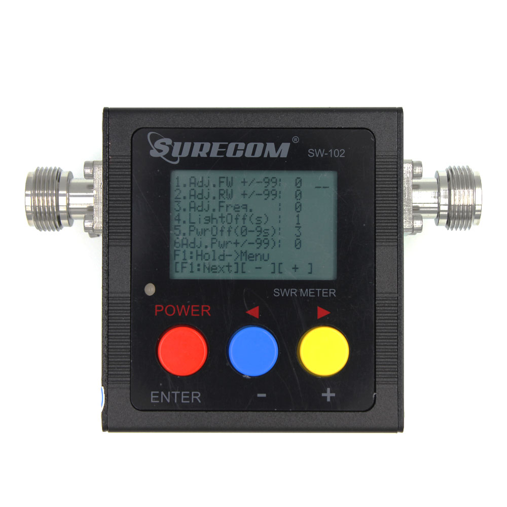 Surecom SW-102 Tester Other Accessories for Radio Portable Analyzer Antenna Power SWR Meter 2-Way Radio Test Frequency