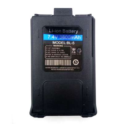 original Baofeng battery  BL-5 7.4V 3800 mah  for  walkie talkie UV-5R UV5R  amateur radio