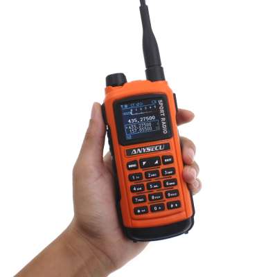 ANYSECU AC-580 Professional Sports Radio Dual Band Two Way Radio walkie talkie  Program function