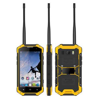 PTT Radio Real PTT/ZELLO  W3 4 Inch Screen IP68 Waterproof Rugged Smartphone 4G LTE Dual Band UHF Walkie Talkie