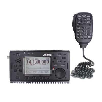 X5105  XIEGU  HF TRANSCEIVER OUTDOOR VERSION 0.5-30MHz 50-54MHz 5W 3800mAh HF Mobile radio with IF Output All Bands Covering SSB