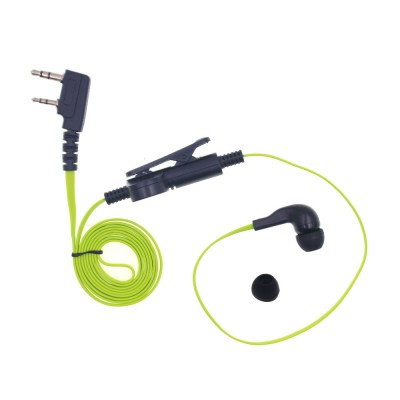 2 Pin Noodle Style Earbud Headphone K Plug Earpiece Headset For Baofeng Uv5R Bf-888S Uv5R Radio