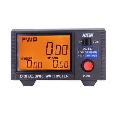 Free  ship  Original NISSEI DG-503 SWR Digital Power Meter 1.6-525Mhz Short Wave Meter