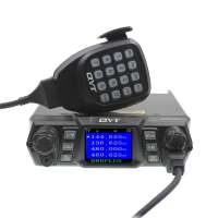 QYT PTT Mobile  Transceiver  KT-980 Plus with programming cable VHF 136-174mhz UHF 400-480mhz 75W Dual Band Base  Car radio