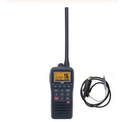 VHF Marine Radio RS-38M  and program cable  Built-in GPS 156.025-163.275MHz waterproof Float  IP67 Waterproof walkie Talkie