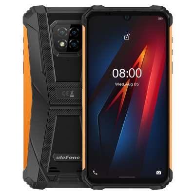 Ulefone Armor 8 Waterproof  Rugged smartphone Android 10 4GB+64GB Mobile Phones Octa-core 2.4G/5G WiFi 6.1 inches  cellphone