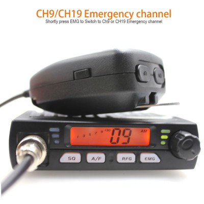 CB Radio CB-40M walkie talkie 50km 27mhz 40CH Mini car walkie talkie