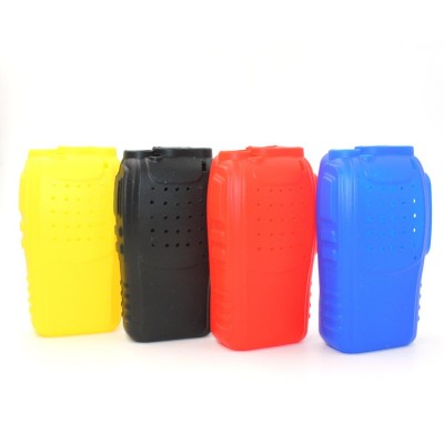 Four colors Optional Radio bag Radio Silicon Soft Case Cover For Walkie Talkie Baofeng BF-888S 777S