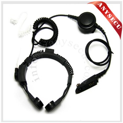 Two Way Radio Big Round Throat Control PTT Earpiece HK02-BIGPTT-M4