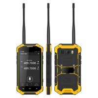 IP68 Uniwa W3 Walkie Talkie Phone Radio Two Way Radio Android 6.0 Zello Radio Mobile PTT phone public radio