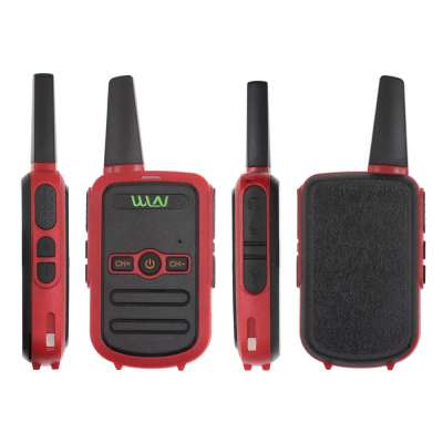 WLN KD-C51 MINI Radio Transceiver Walkie Talkie UHF 2 Way Ham Radio For Kids Gift