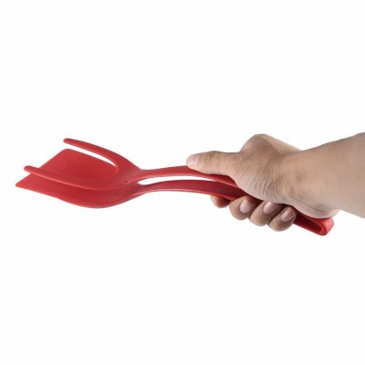 Silicone Egg Spatula flipper 2 IN 1 Grip and Flip Spatula  Cooking Home Kitchen Tool