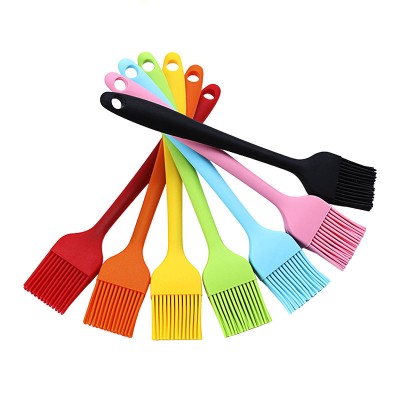 Cake Baking Brush Home DIY Silicone Tools Eco-friendly Bread Oil Cream Cooking Basting Brush Silicon Kitchen Barbecue brush